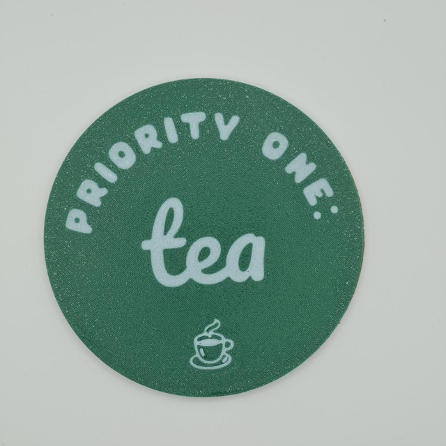 Priority One Tea Coaster