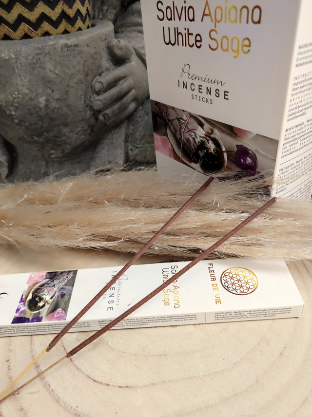 Encens Fleur de vie Sauge blanche