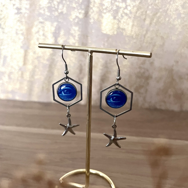 Boucles d’oreilles flot O.A