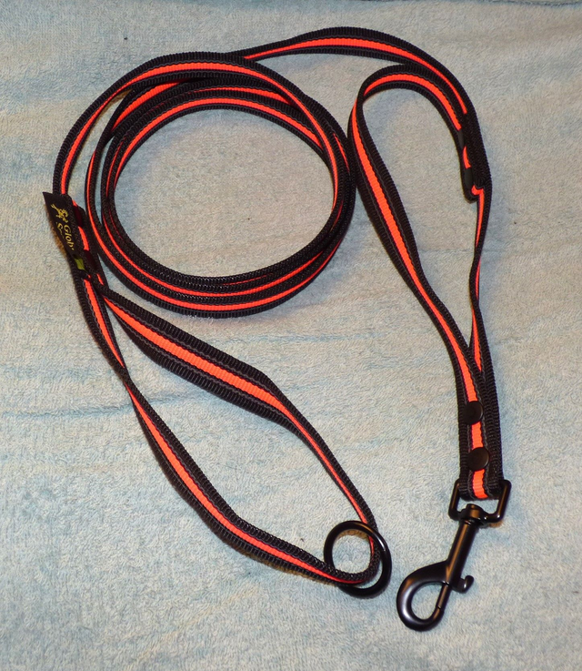 Antiglidkoppel med extra handtag, svart/neoncerise