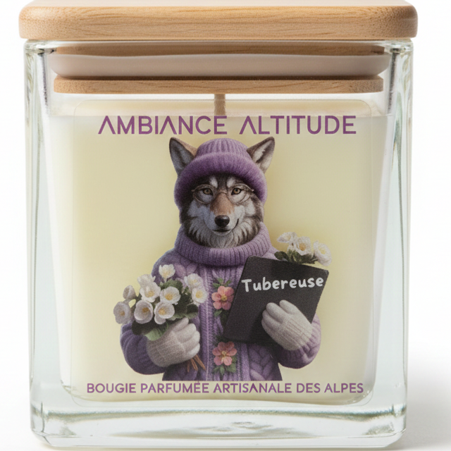 Vela 220gr TUBEREUSE