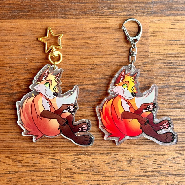 Fox Keychain