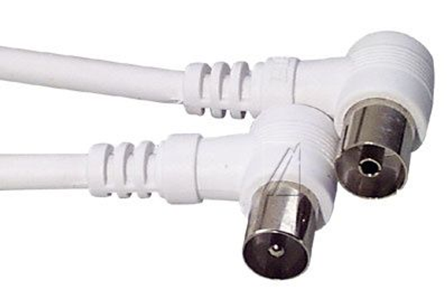 CORDON COAX.COUDÉE BLANC MALE / FEMELLE #208948