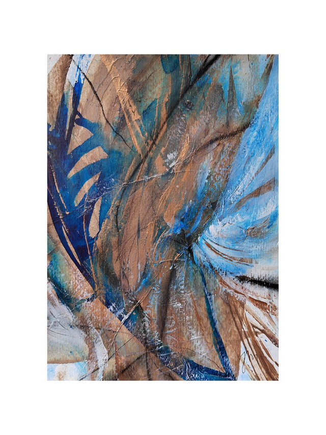 &quot;Royal splash 1&quot; - 24 x 34 cm