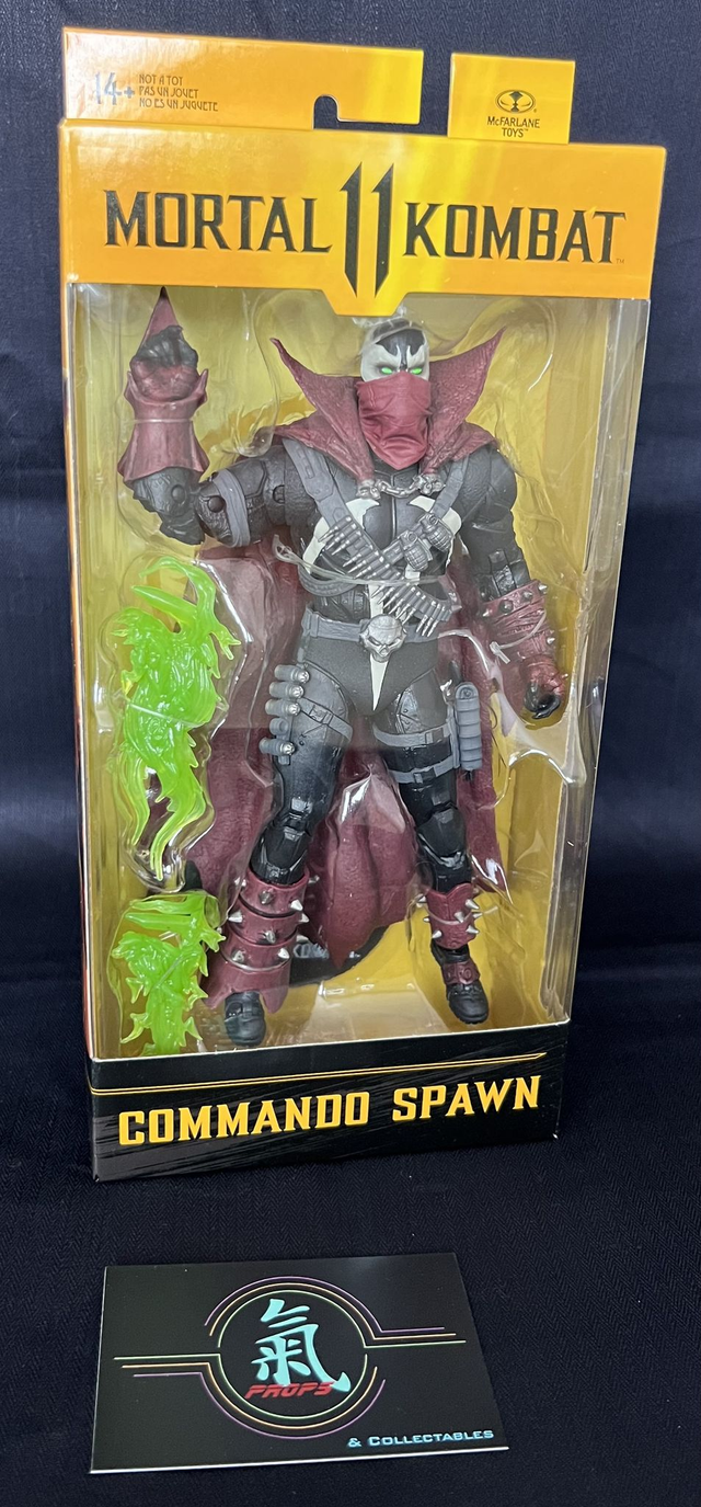 Mortal Kombat Commando Spawn figure 17cm *NEW*