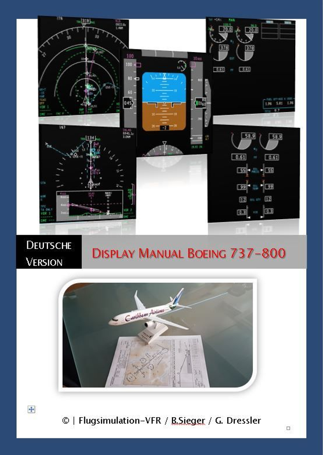 Manual Displays Boeing 737-800 