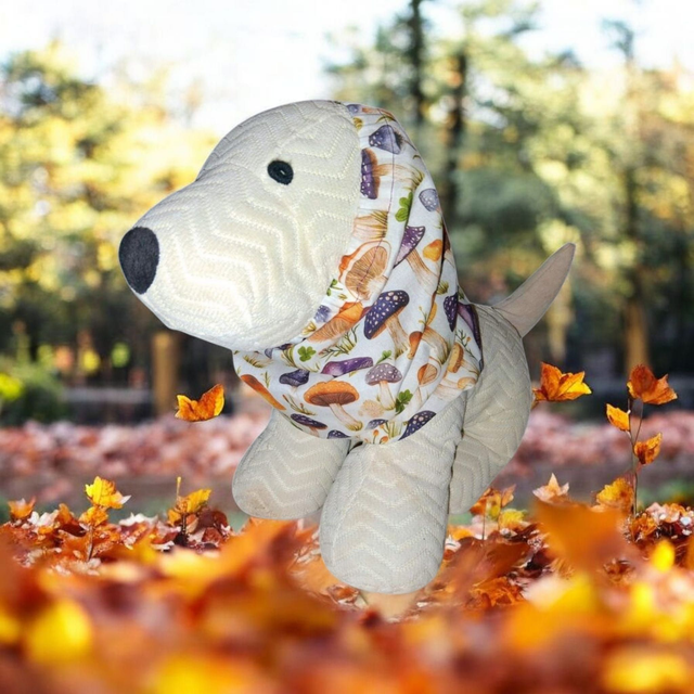 Snood Taille S  "Purple Mushrooms"