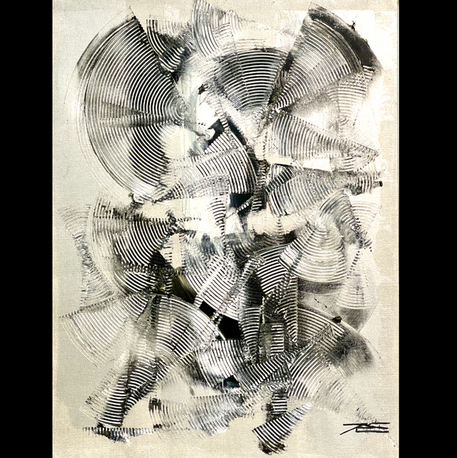 Silver - Huile 46x61cm - 2009