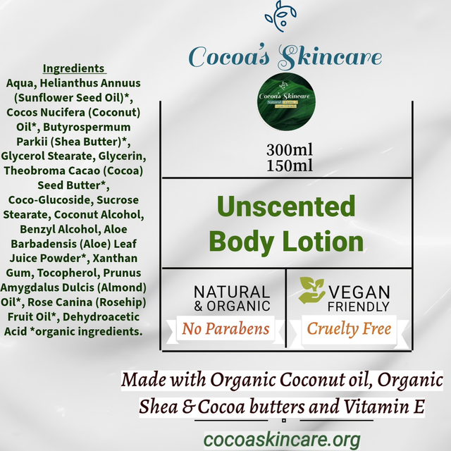 Unscented Body Lotion