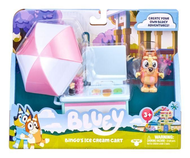 BLUEY BINGO'S ICE CREAM CART