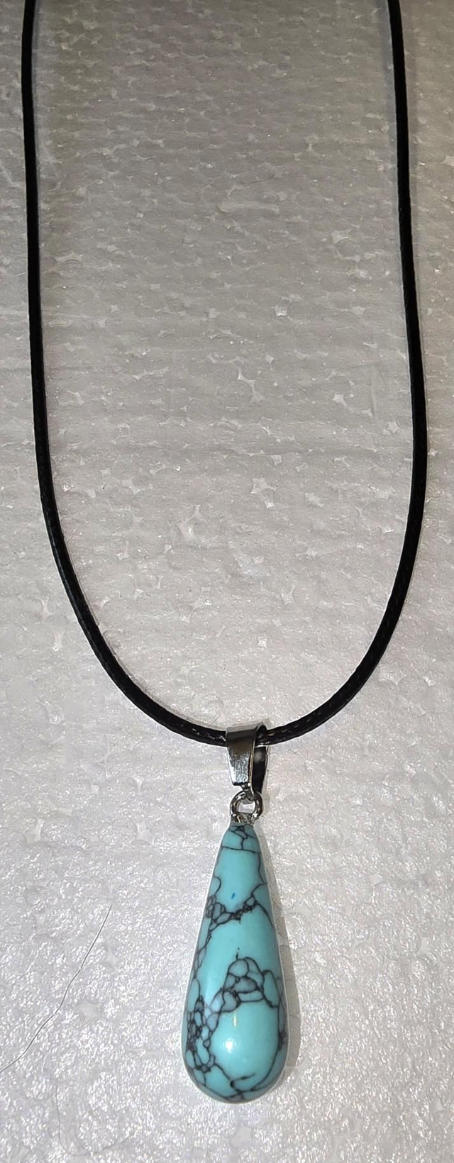 Turquoise Howlite Necklace