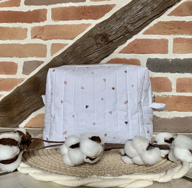 Trousse de toilette P'tit Coeur 