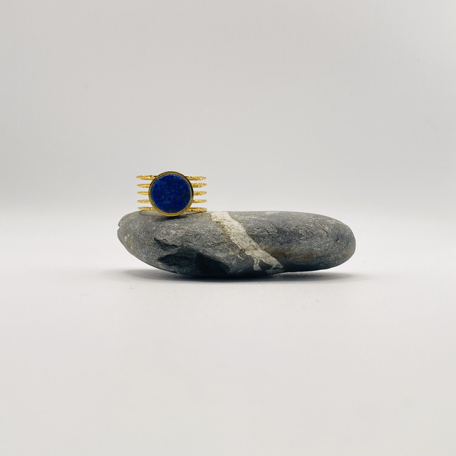 Bague Olympe - lapis lazuli