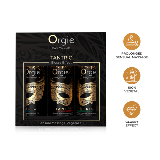 Huile de massage Tantrique - Coffret Prestige