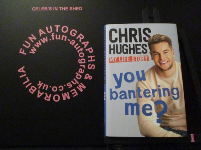 Chris Hughes 'You Bantering Me' Authentic Autographed Hardback Book (1)