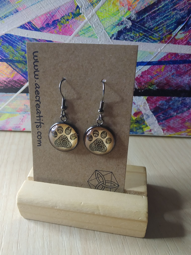 &quot;Les p&#039;tites pattes&quot; sable mandala