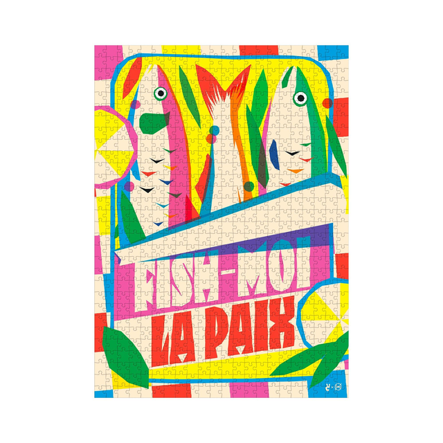 Puzzle Fish-moi la paix - Piece&amp;Love