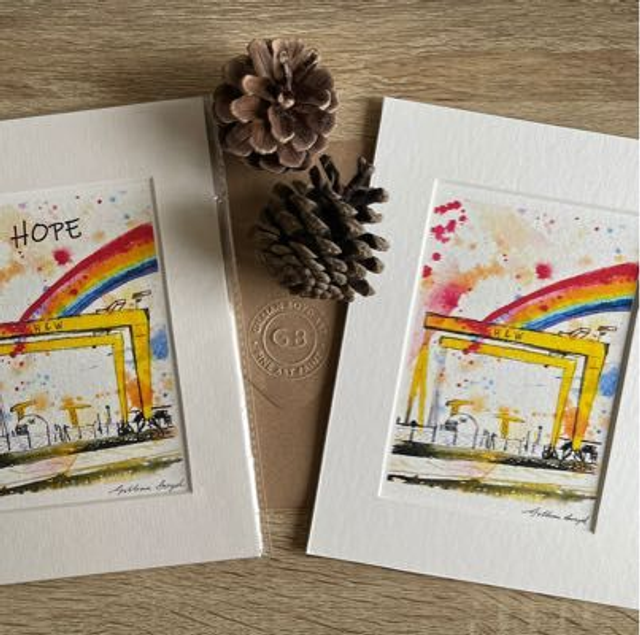 Cranes Rainbow Of Hope 