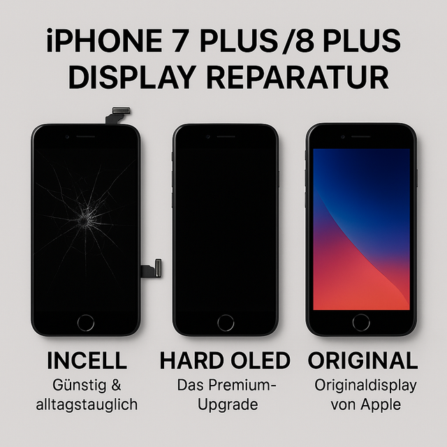🔧 iPhone 7+ / 8+  Display Reparatur