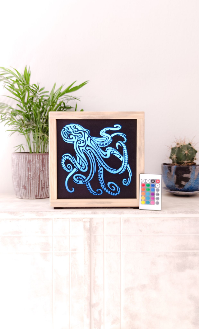 Caja decorativa &quot;Pulpo&quot;