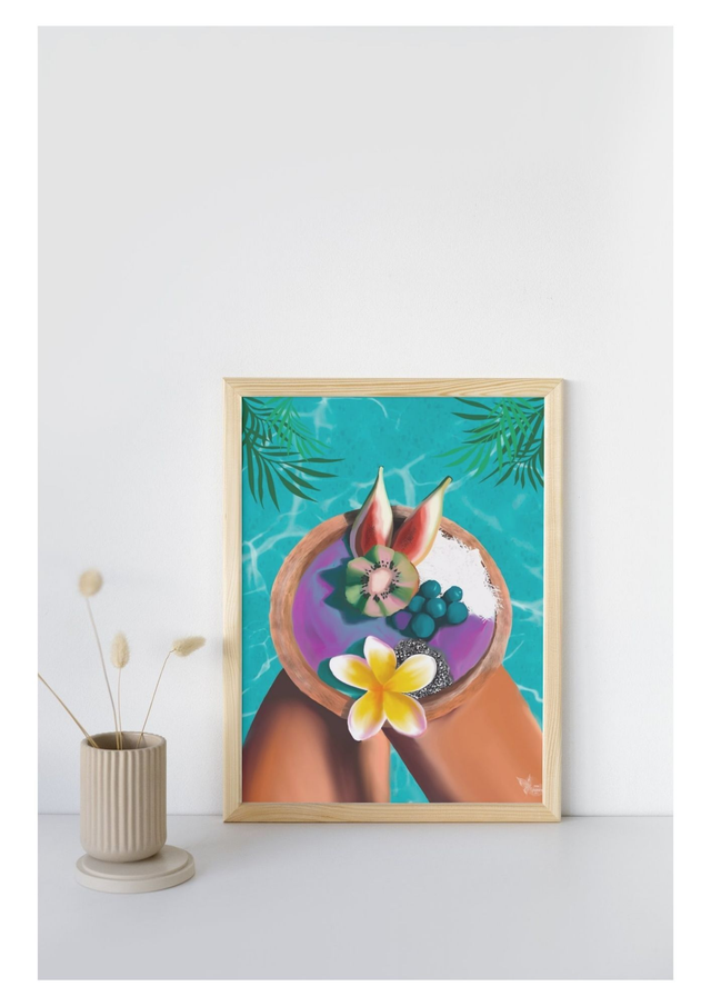 illustration healthy life