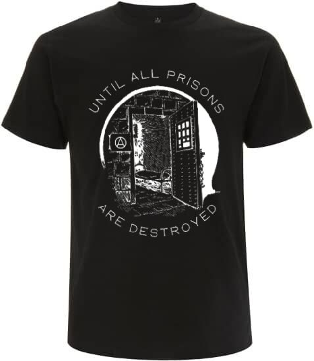 Sale: Until all prisons are destroyed - T-Shirt