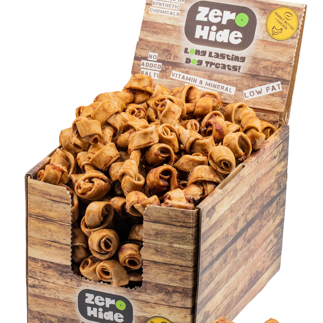Zero Hide Mini Knots with Chicken &amp; Peanut Butter