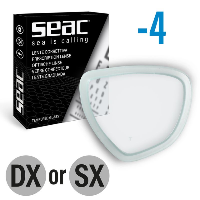 masque: Verres correcteurs à la vue à coller dans le masque