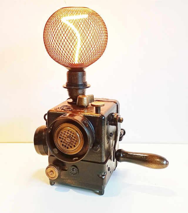 Steam Générateur, noir et bronze - Artisanat Français