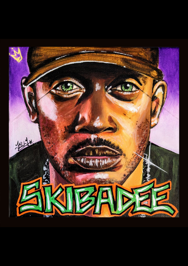 Jungle Legends: Mc Skibadee A3 print