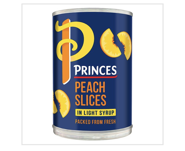Princes Peach Slices in Light Syrup 410g