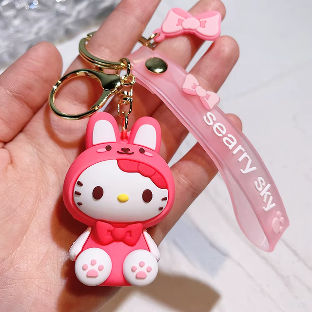 0429 - Hello Kitty - Hello Kitty verkleed als My Melody