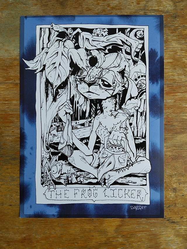 The Frog Licker - A4