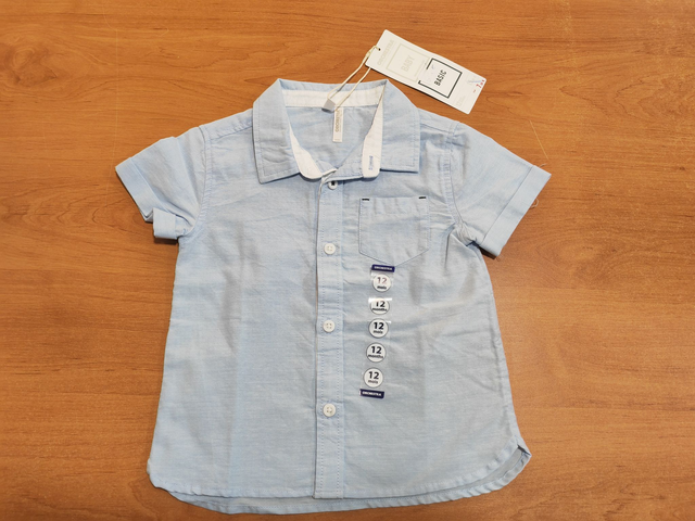 Chemise 12 mois