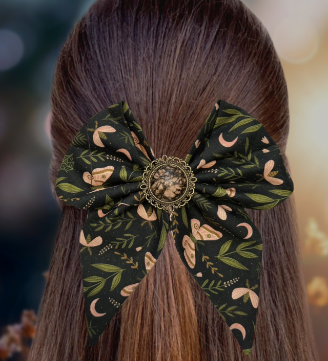 Barrette à cheveux - Misty - Rhodonite 