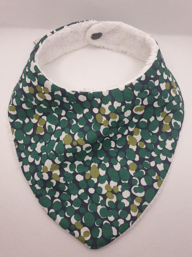 Bavoir bandana "Olive"