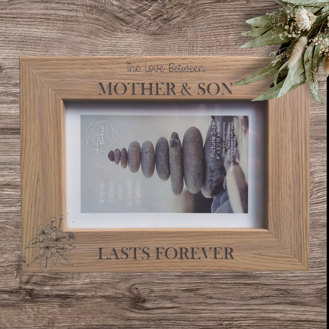Mother and Son Photo Frame