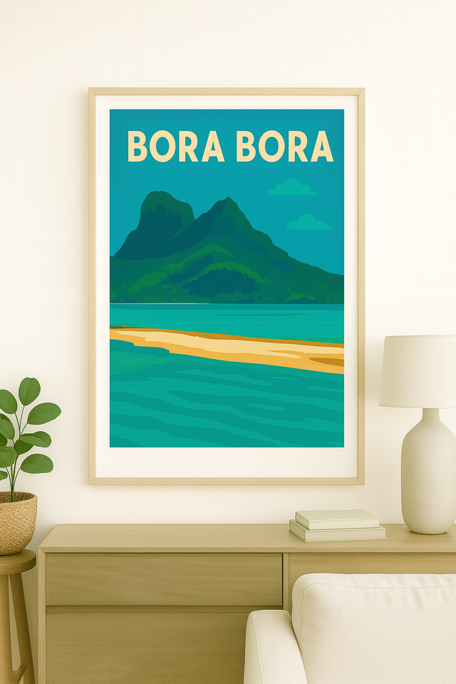 Affiche photo – Bora Bora