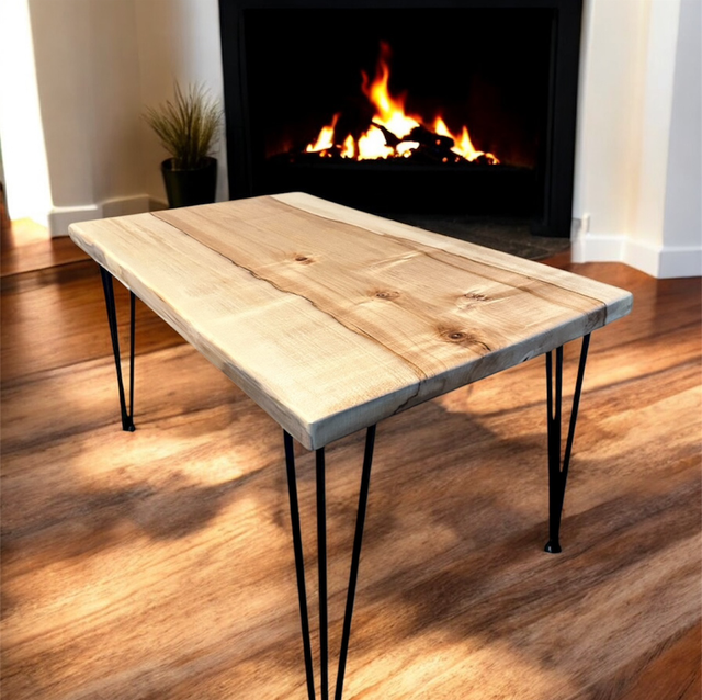 🌿 Handcrafted Sycamore Coffee Table – GS Bespoke Woodwork 🌿