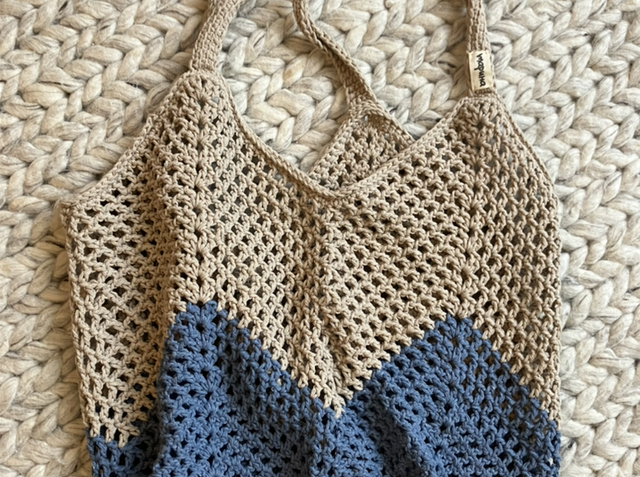 Granny square tote