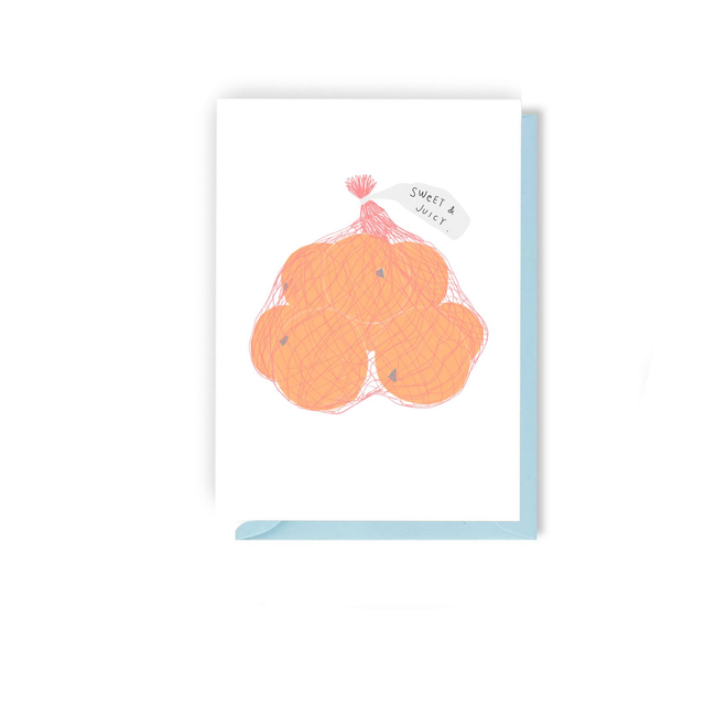 Sweet and Juicy - Illustrated Love Card   