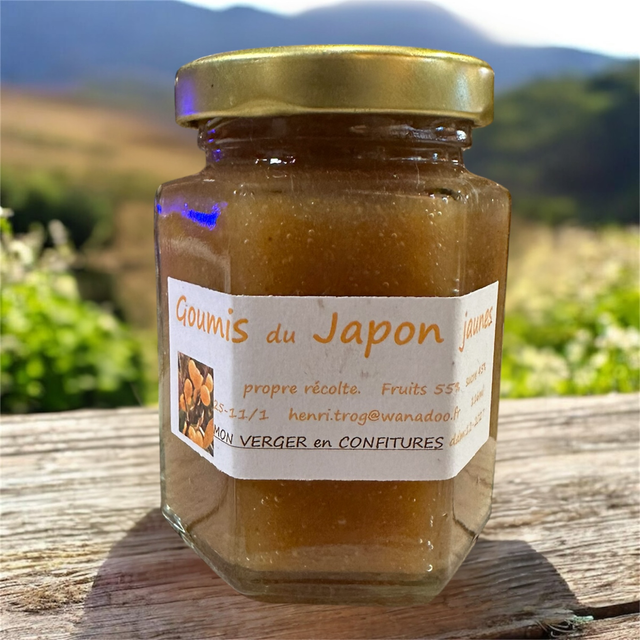 Confiture Goumis du Japon jaunes - 116ml - Trog