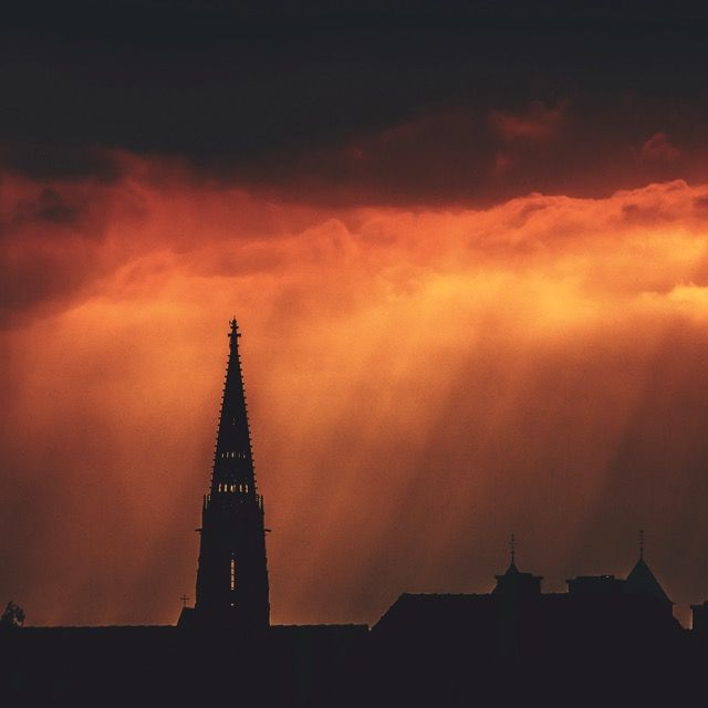 Gewitterhimmel über St. Lamberti