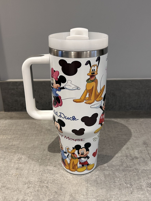 Mickey Mouse Stainless Steel Cup, 40Z Tumbler 