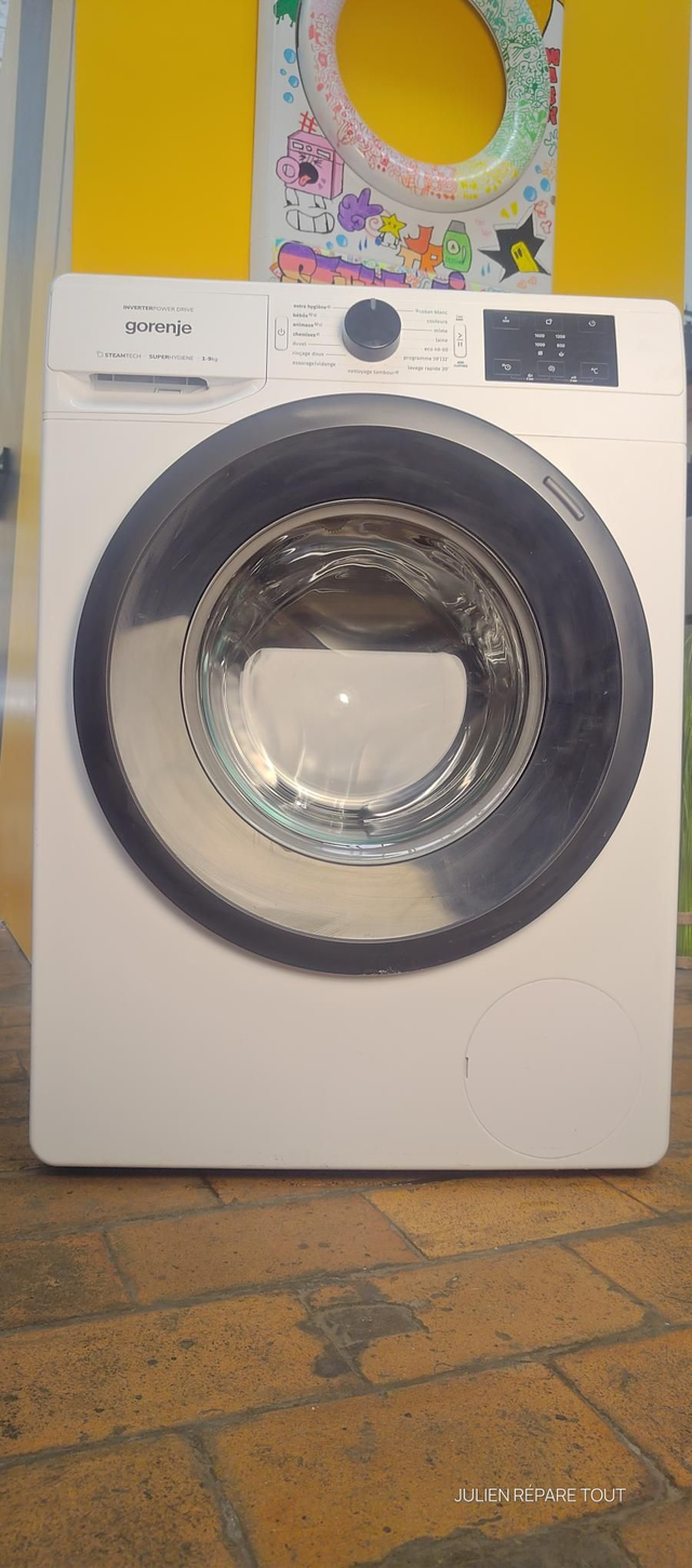 LAVE LINGE 9 KG GORENJE WNEI96ADS