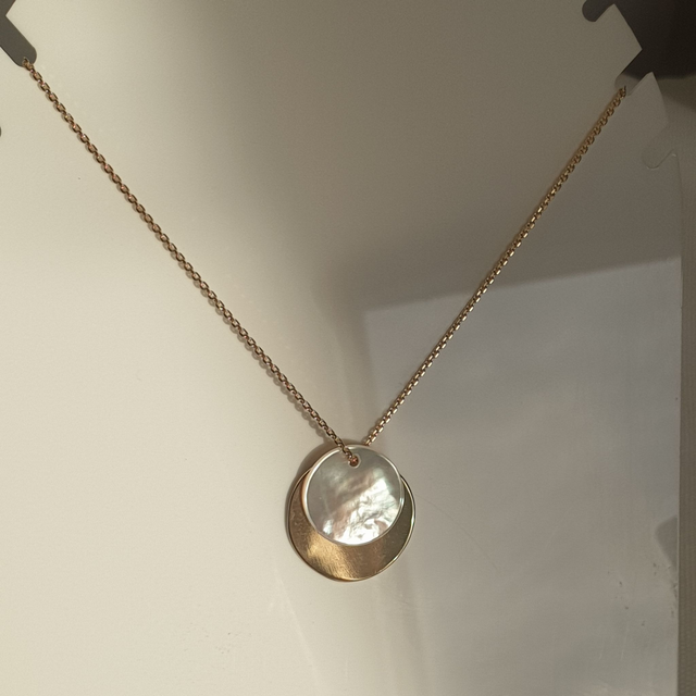 Collier ÉCLYPSE (nacre blanche)