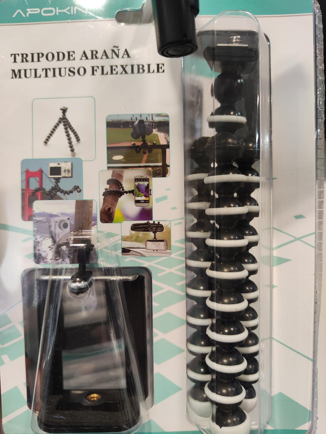 Trípode Araña multiusos flexible 