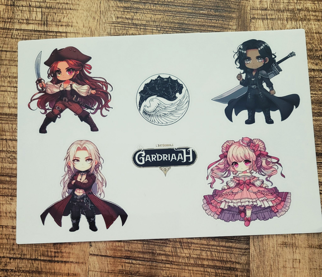 Planche de stickers - Gardriaah