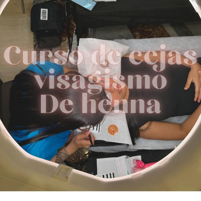 Curso precencial  visagismo de cejas henna