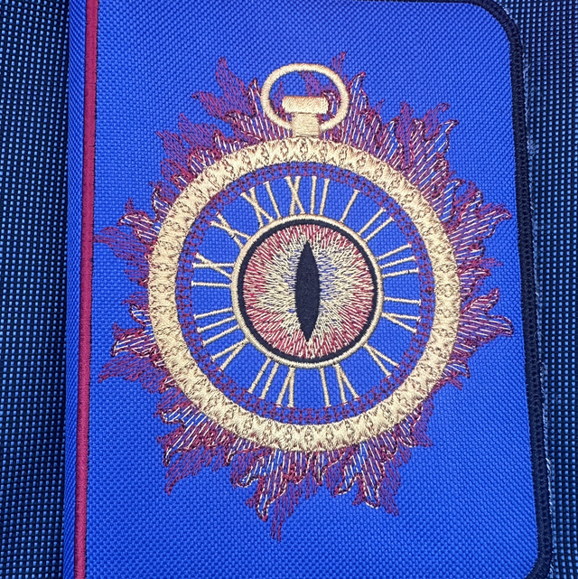 Notebook/journal cover - Eye of Time
